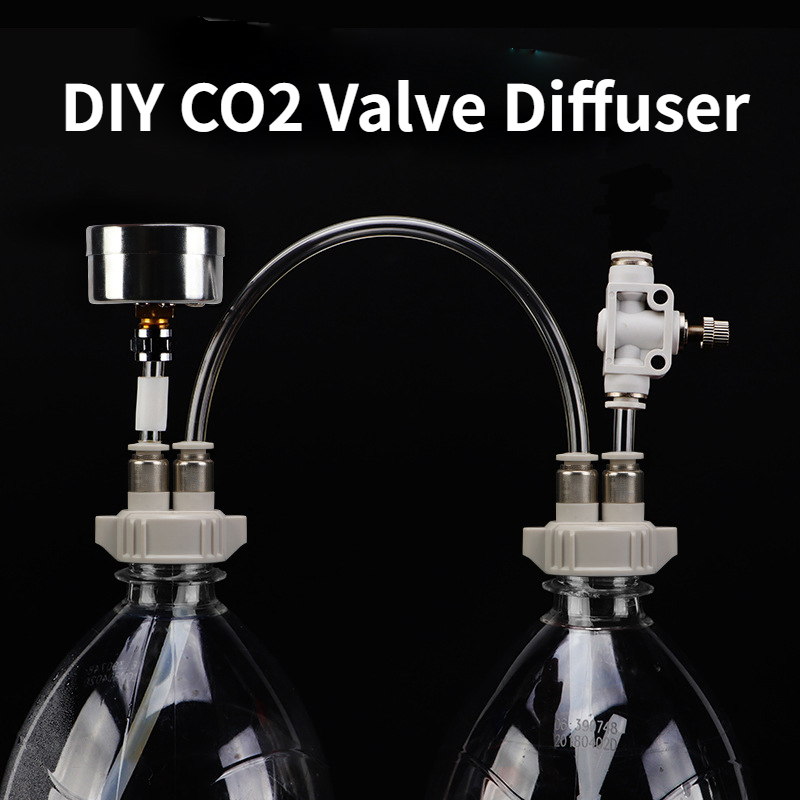 DIY CO2 Katup Diffuser Pasokan - Aquarium Liquid Carbon ulasan dan harga