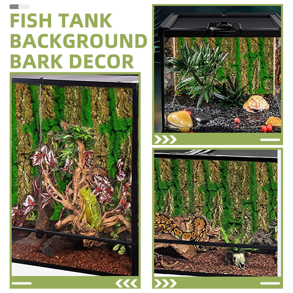 Papan Latar Akuarium 3D dengan - Aquarium Moss ulasan dan harga