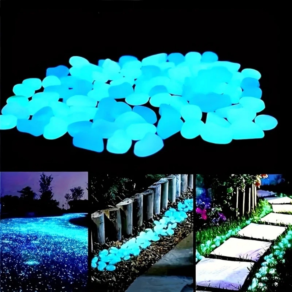 100 Buah Kerikil Menyala Dalam - Plant Aquarium Pot ulasan dan harga