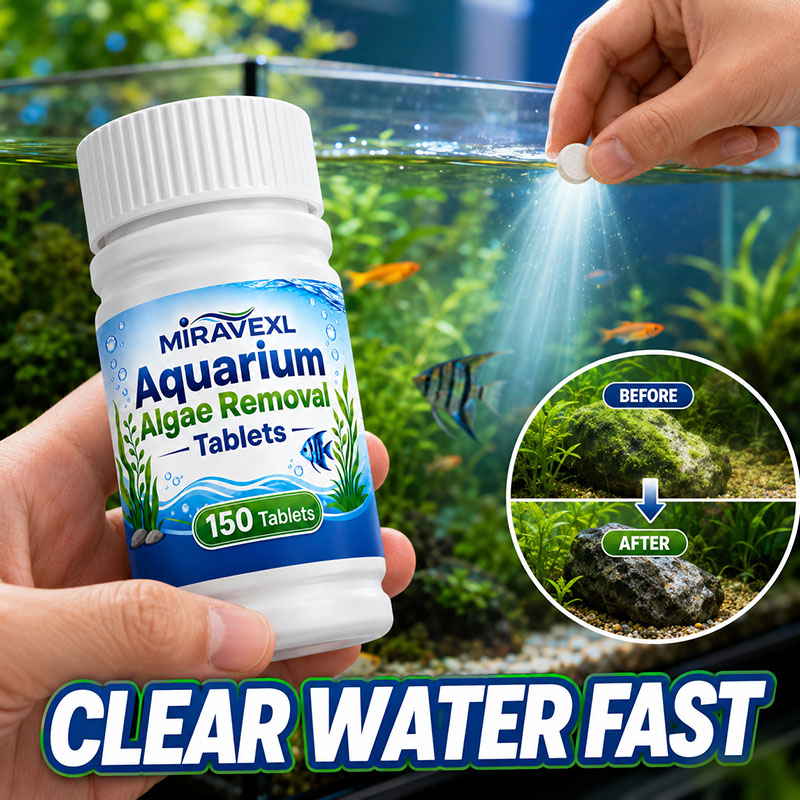 Tablet Penghilang Alga Akuariu - Aquarium Moss ulasan dan harga