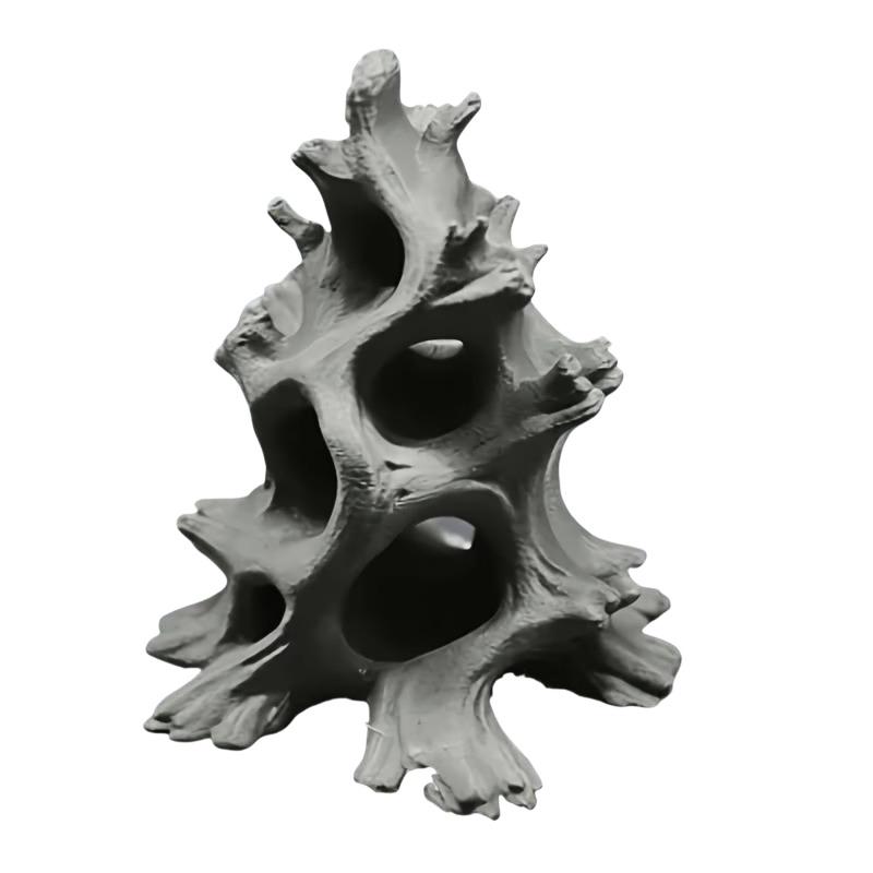 Ornamen Gua Ikan dari Kayu Apu - Aquarium Driftwood ulasan dan harga